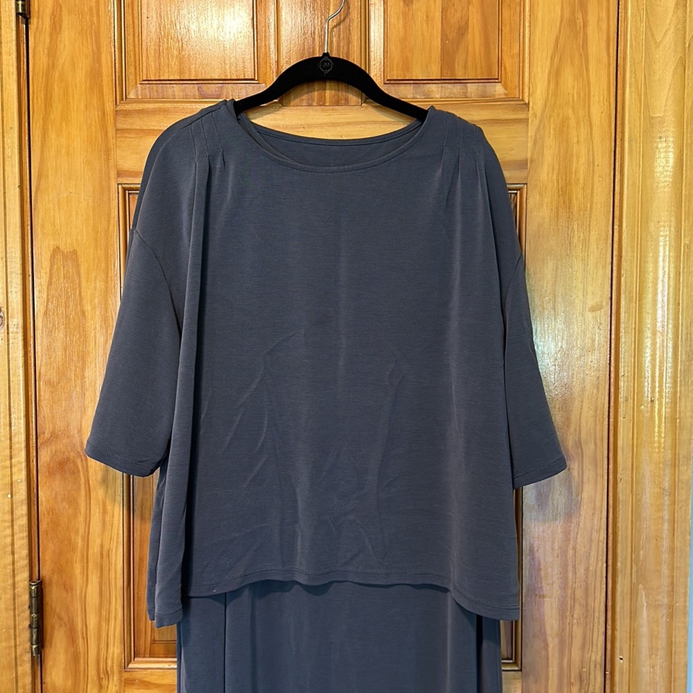 J. Jill Black Layered Dress